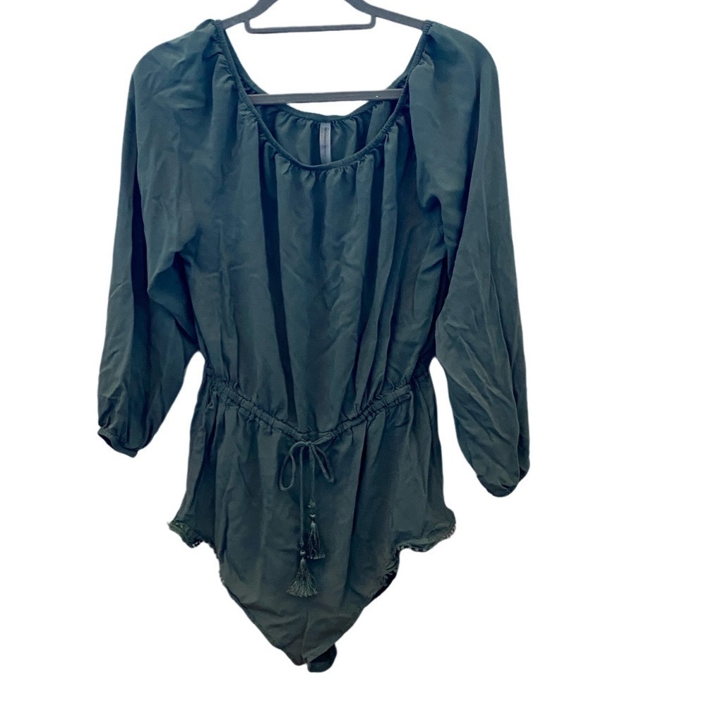 Victoria's Secret Sage Green Jumper. One Piece, adjustable waist. Size M.